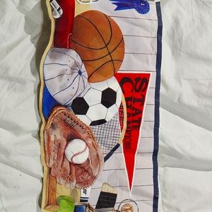 Prepasted Wallboarder - Sports Theme. 4yds x 4 =16 yds.
